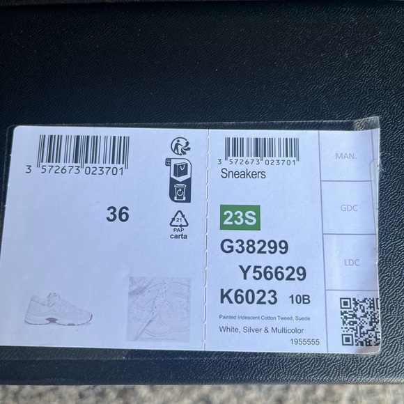 ❌❌ NOT AVAILABLE BNIB Chanel Sneakers size 36 - Picture 8 of 9